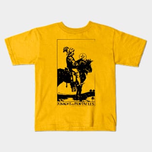 knight of pentacles Kids T-Shirt